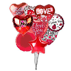 Valentine&#39;s Balloon Bouquet