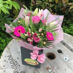 Pink Perfection Hand tied Bouquet