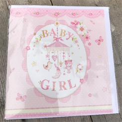 Baby Girl Greeting Card