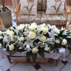 Lily &amp; Rose Casket Spray