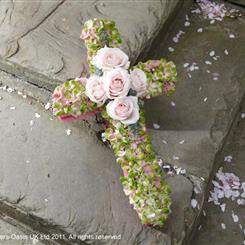 Pastel Pink Cross