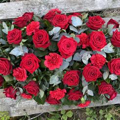 3' Rose &amp; Carnation Casket Spray