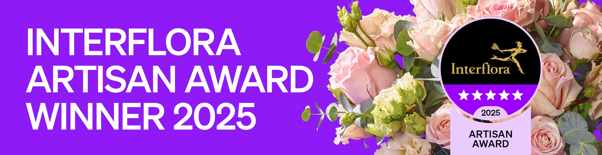 Interflora Artisan Award Winner 2025